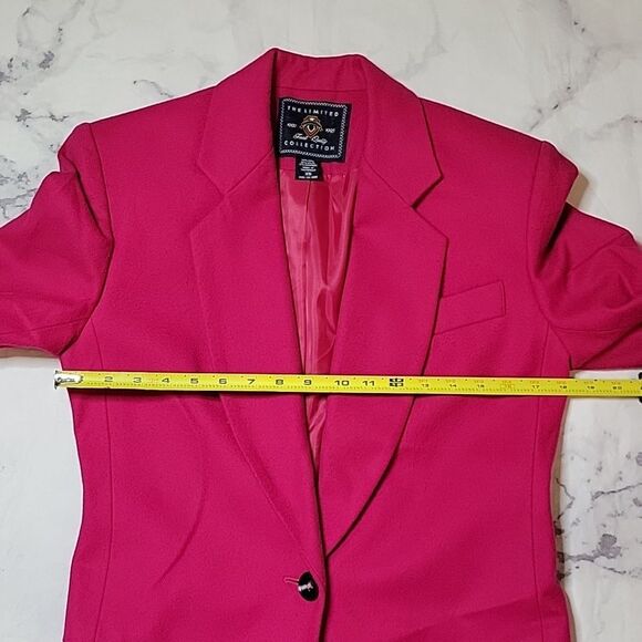 The Limited Pink Vintage Wool & Cashmere Blazer - Picture 7 of 7